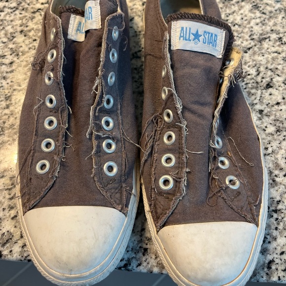 COPY - Brown Converse slip on - Picture 1 of 3